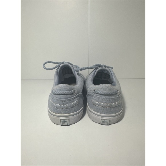 Guy Harvey Casual Denim Sneakers with Lace-Up Design Size 5.5 Women's - Picture 3 of 5